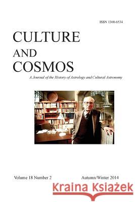 Culture and Cosmos: Vol 18 number 2 Campion, Nicholas 9781907767722
