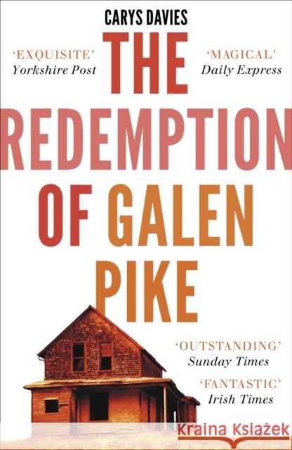 The Redemption of Galen Pike: and Other Stories Carys Davies 9781907773716 Salt Publishing