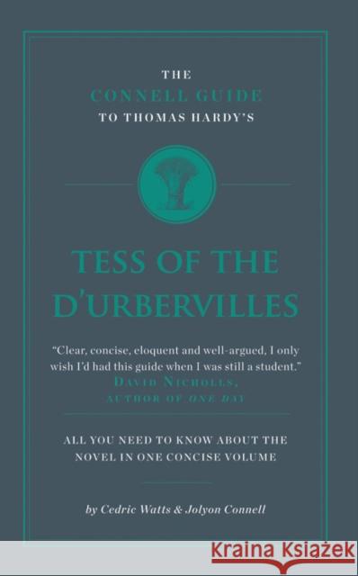 The Connell Guide To Thomas Hardy's Tess of the D'Ubervilles Jolyon Connell 9781907776090 0