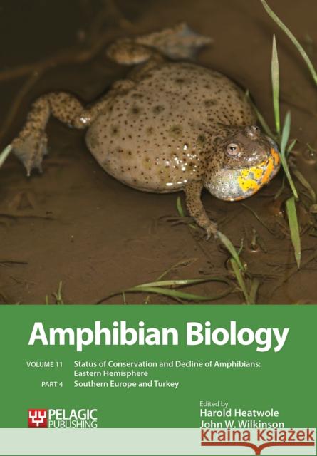 Amphibian Biology: Status of Conservation and Decline of Amphibians: Eastern Hemisphere: Southern Europe & Turkey Harold Heatwole John W. Wilkinson  9781907807534 Pelagic Publishing