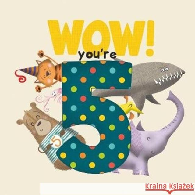 WOW! You're Five birthday book Lucy Tapper 9781907860485 FROM YOU TO ME