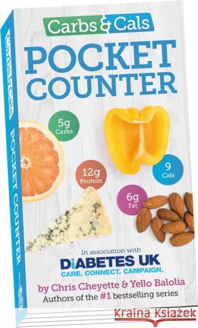 Carbs & Cals Pocket Counter Yello Balolia 9781908261199 Chello Publishing