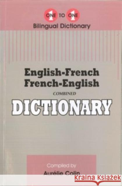 English-French & French-English One-to-One Dictionary A. Colin 9781908357410 IBS Books