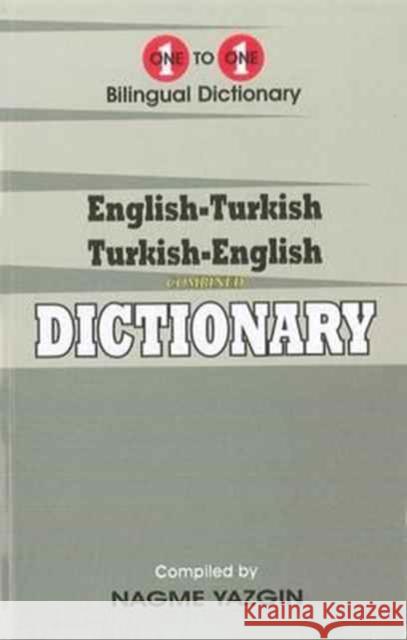 English-Turkish & Turkish-English One-to-One Dictionary (Exam-Suitable)  9781908357564 IBS Books