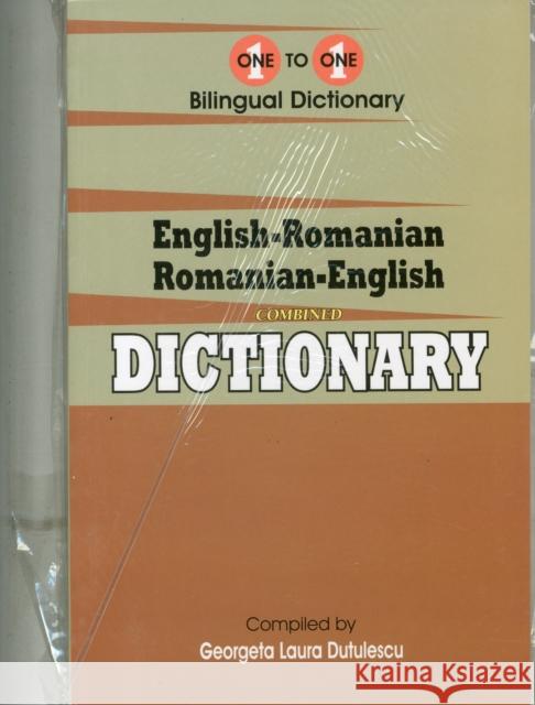 English-Romanian & Romanian-English One-to-One Dictionary  9781908357601 IBS Books