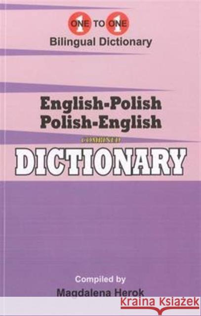 English-Polish & Polish-English One-to-One Dictionary (Exam-Suitable)  9781908357663 IBS Books