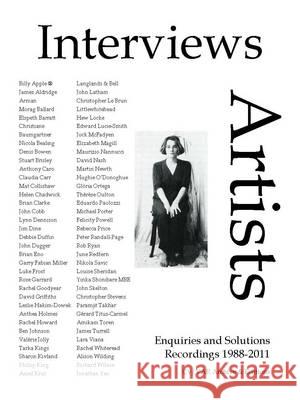 Interviews-Artists 4: Patterns of Experience: Recordings 1988-2011: Pt. 4 N. P. James, S. James 9781908419224 CV Publications