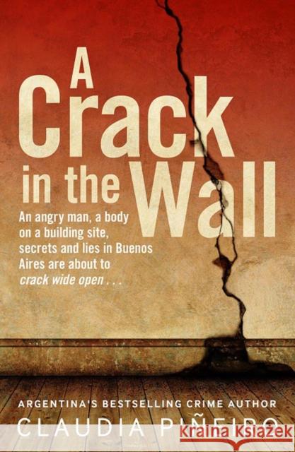 A Crack in the Wall Claudia Pineiro 9781908524089