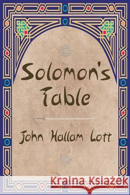 Solomon's Table John Hallam Lott 9781908708076