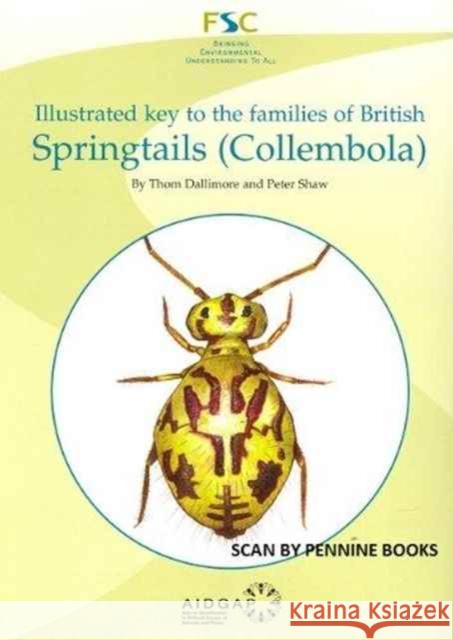 Illustrated Key to the Families of British Springtails (Collembola) Thom Dallimore, Peter Shaw 9781908819093 Field Studies Council