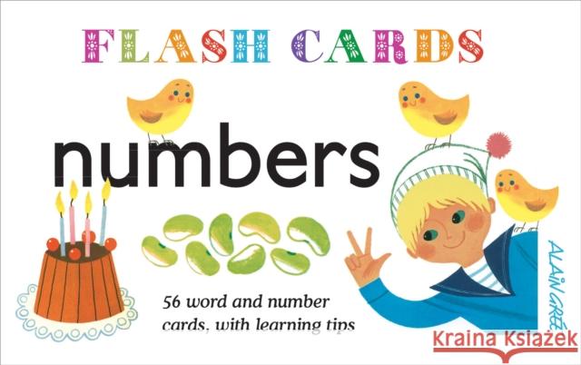 Flash Cards: Numbers Alain Gree 9781908985170 Button Books