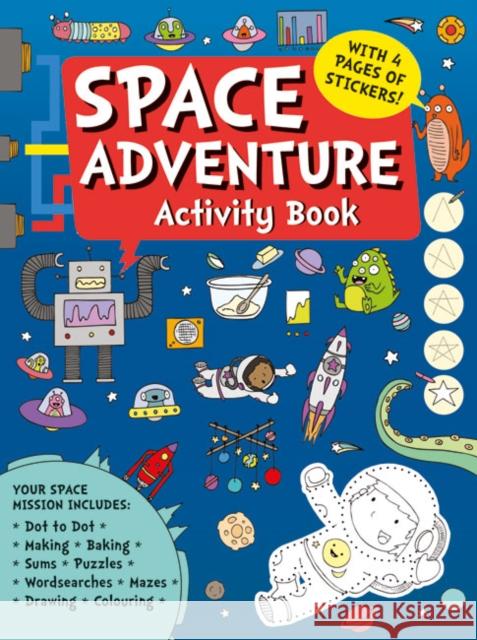 Space Adventure Activity Book Smith, Jen 9781908985958 Button Books