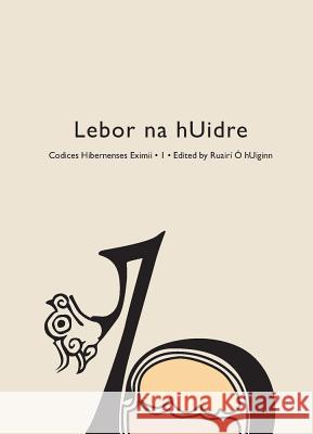 LeBor Na Huidre: Codices Hibernenses Eximii I Ruairi O Elizabeth Boyle Liam Breatnach 9781908996602 Royal Irish Academy