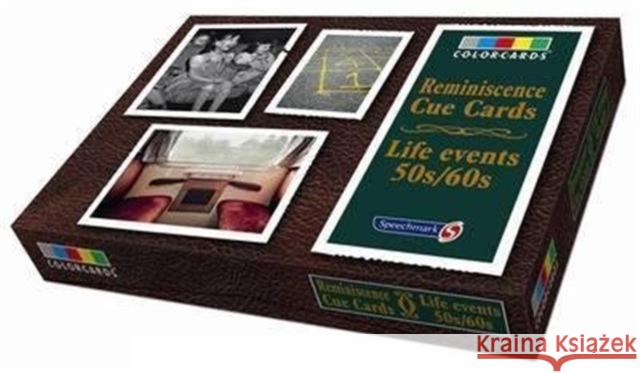 Reminisence Cue Cards 50s/60s: Colorcards   9781909301160 Speechmark Publishing Ltd