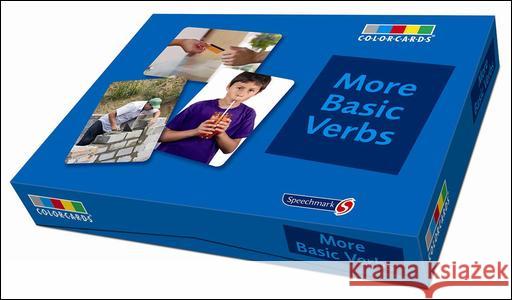 More Basic Verbs: Colorcards   9781909301269 Speechmark Publishing Ltd