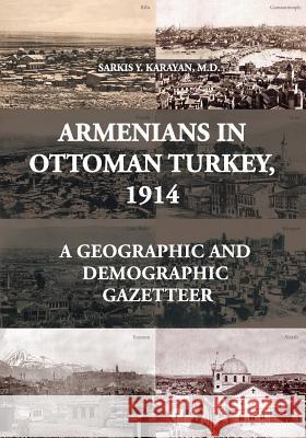 Armenians in Ottoman Turkey, 1914: A Geographic and Demographic Gazetteer Sarkis Karayan 9781909382428 Gomidas Institute