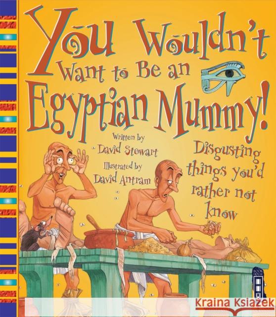 You Wouldn't Want To Be An Egyptian Mummy! David Stewart David Antram  9781909645257 Book House