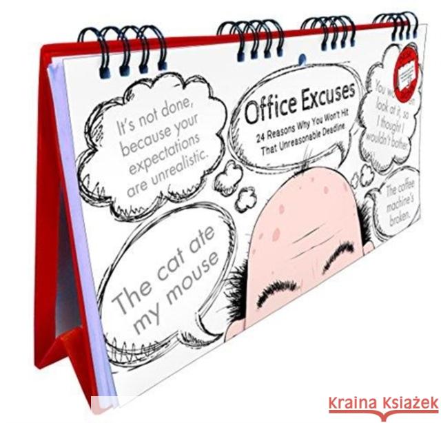 Office Excuses Flip Book    9781909732308 Books By Boxer