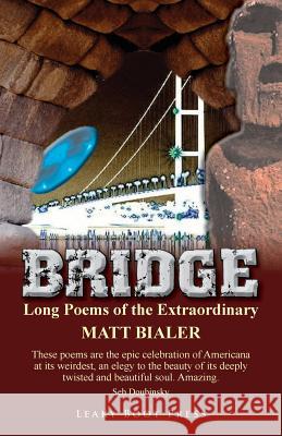 Bridge: Long Poems of the Extraordinary Bialer, Matt 9781909849044 Leaky Boot Press