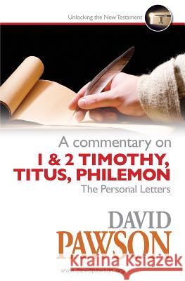 A Commentary on The Personal Letters Pawson, David 9781909886704 Anchor Recordings Limited