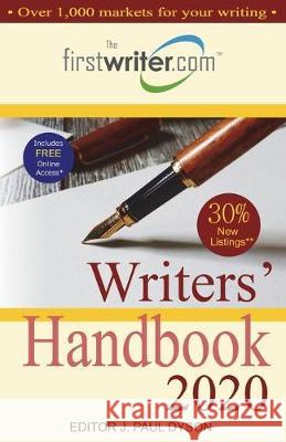Writers' Handbook 2020 J. Paul Dyson 9781909935280