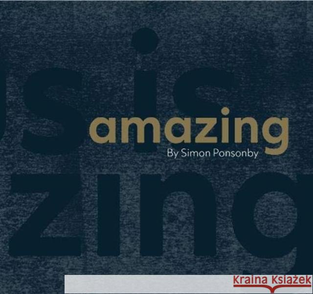 Amazing Simon Ponsonby 9781910012857