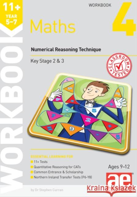 11+ Maths Year 5-7 Workbook 4: Numerical Reasoning Dr Tandip Singh Mann 9781910106730 Accelerated Education Publications Ltd