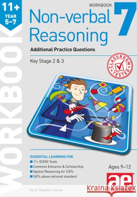 11+ Non-verbal Reasoning Year 5-7 Workbook 7: Additional CEM Style Practice Questions Andrea F. Richardson 9781910107720
