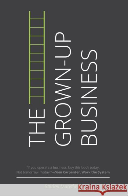 The Grown-Up Business Shirley Mansfield 9781910125328