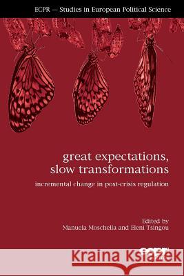 Great Expectations, Slow Transformations: Incremental Change in Post-Crisis Regulation Eleni Tsingou Manuela Moschella 9781910259290