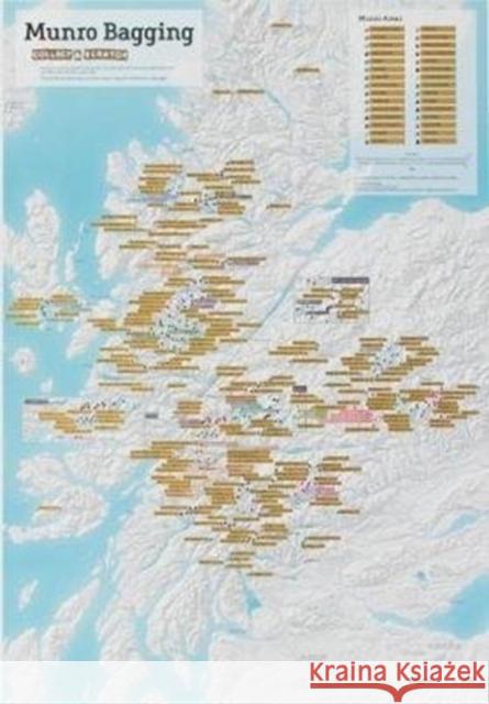Munro Bagging Collect and Scratch Print  9781910378199 Maps International Ltd