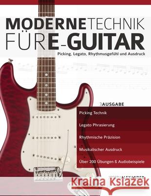 Moderne Technik für E-Gitarre Joseph Alexander 9781910403600