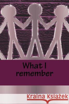 What I remember Pennington, Louise 9781910748053