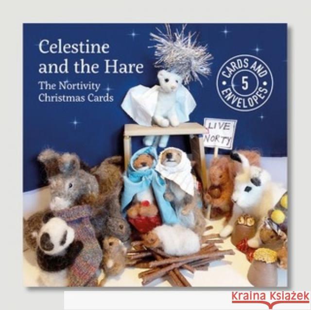 Celestine and the Hare: Christmas Card Pack Karin Celestine 9781910862537 Graffeg Limited