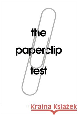 Paperclip Test  Gmurr, Mario 9781910931004
