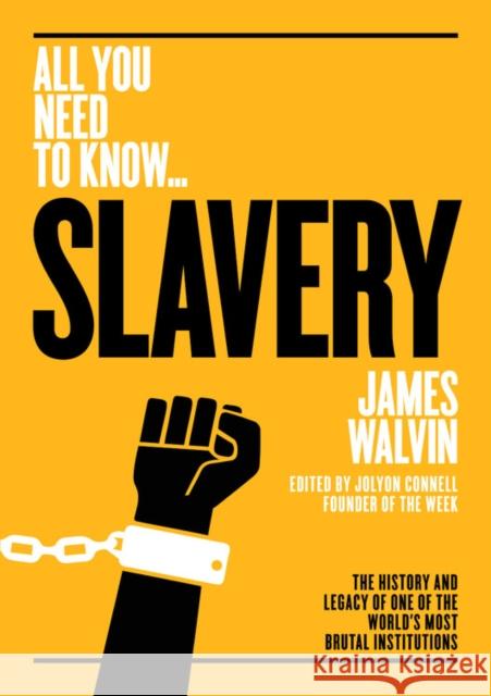 Slavery: The history and legacy of one of the world's most brutal institutions James Walvin 9781911187844