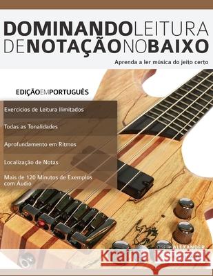 Dominando Leitura de Notação no Baixo Alexander, Joseph 9781911267119