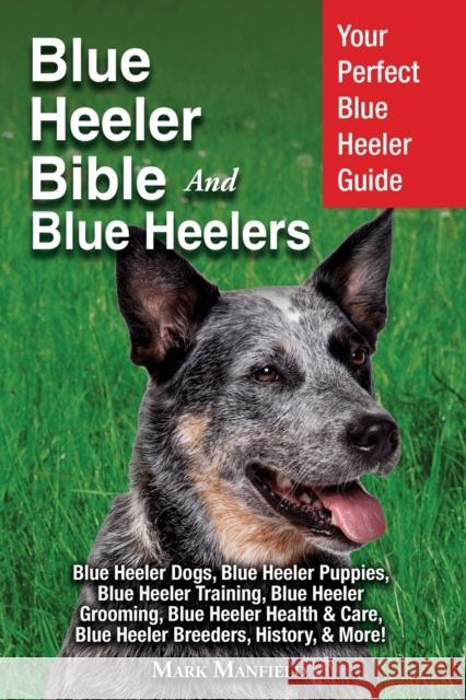Blue Heeler Bible And Blue Heelers: Your Perfect Blue Heeler Guide Blue Heeler Dogs, Blue Heeler Puppies, Blue Heeler Training, Blue Heeler Grooming, Blue Heeler Health & Care, Blue Heeler Breeders, H Mark Manfield 9781911355946 Dym Worldwide Publishers