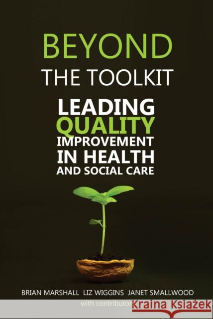 Beyond the Toolkit : Leading Quality Improvement in Health and Social Care Marshall, Brian 9781911450177 