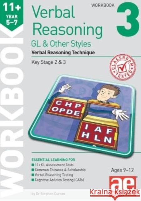 11+ Verbal Reasoning Year 5-7 GL & Other Styles Workbook 3: Verbal Reasoning Technique Katrina MacKay 9781911553908
