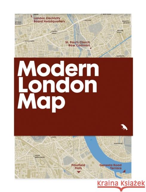 Modern London Map Robin Wilson 9781912018840 Blue Crow Media