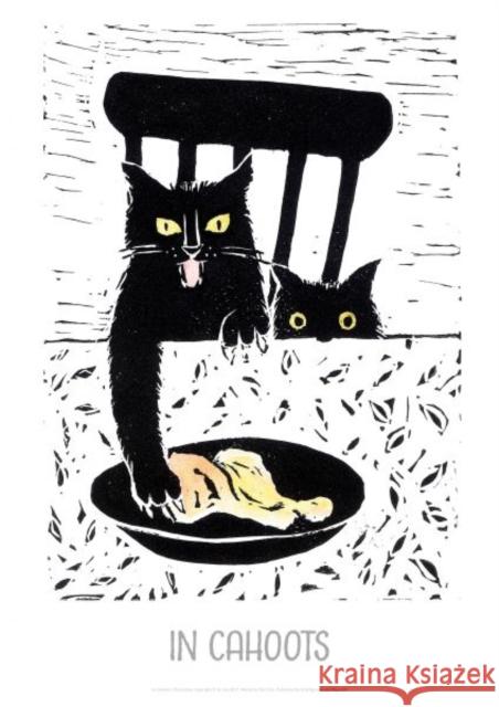 Jo Cox Poster: Cats in Cahoots Jo Cox 9781912050017 Graffeg Limited