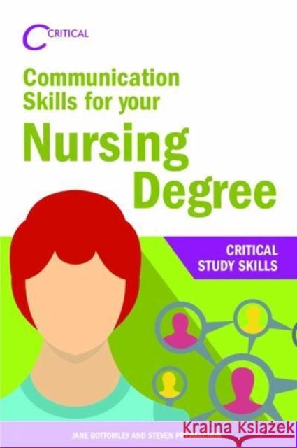 Communication Skills for your Nursing Degree  9781912096657 Critical Publishing Ltd