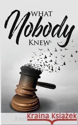 What Nobody Knew Amelia Hendrey 9781912145720