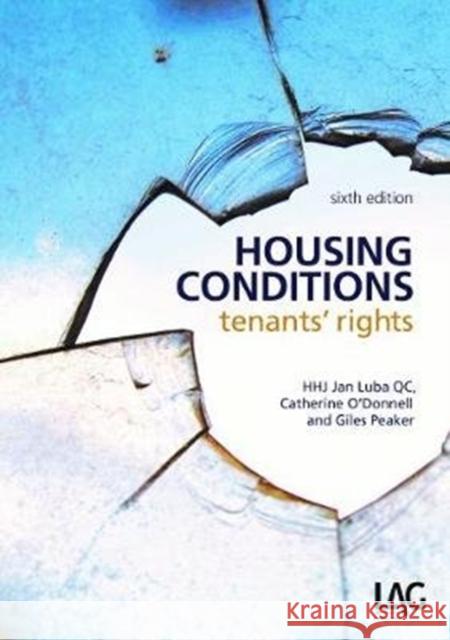 Housing Conditions: tenants' rights Jan, QC Luba 9781912273423 Legal Action Group