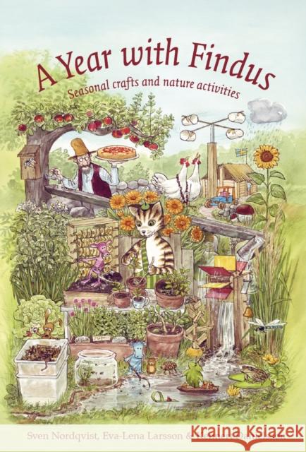 A Year with Findus: Seasonal crafts and nature activities Sven Nordqvist 9781912480890 Hawthorn Press