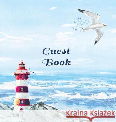 GUEST BOOK FOR VACATION HOME, Visitors Book, Beach House Guest Book, Seaside Retreat Guest Book, Visitor Comments Book.: HARDCOVER: Suitable for Beach Angelis Publications 9781912484294 Angelis Publications