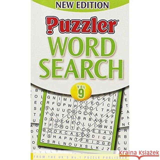 WORDSEARCH VOL 9  9781912708062 PUZZLER MEDIA