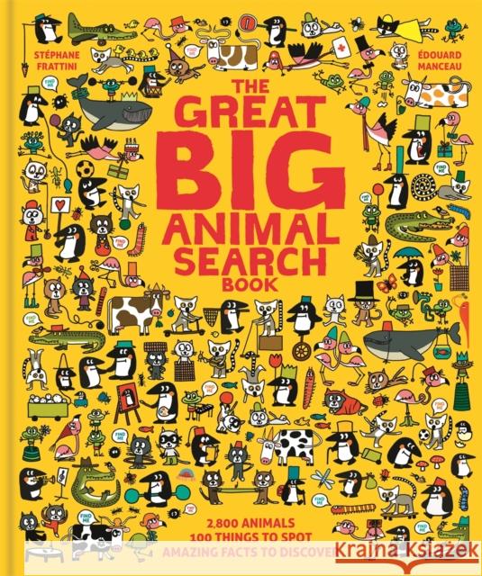 The Great Big Animal Search Book St Frattini  9781912785193 Michael O'Mara Books