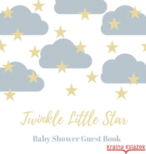 Baby shower guest book (Hardcover): comments book, baby shower party decor, baby naming day guest book, advice for parents sign in book, baby shower p Bell, Lulu and 9781912817634 Lulu and Bell